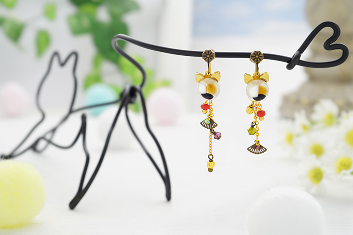 JewelryKyoto onlinestore / みけねこ［ピアス］